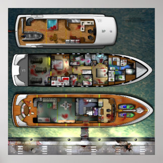 New Yacht Design Poster