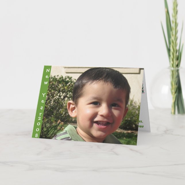 New Year 2008 Card (Front)