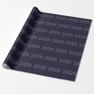 New Year 2020 snowflake Wrapping Paper
