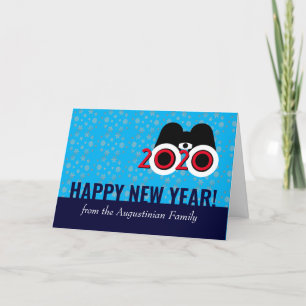 NEW YEAR 2020 Vision Snowflakes New Year Holiday Card