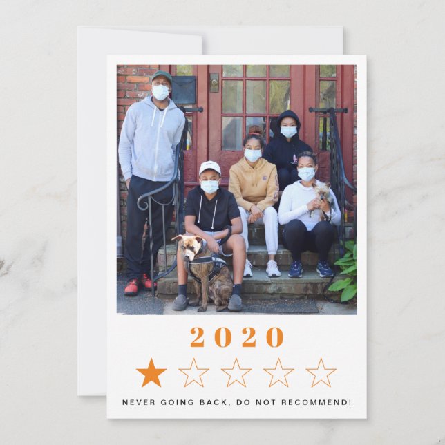 New Year 2021 Photos Holiday Card (Front)