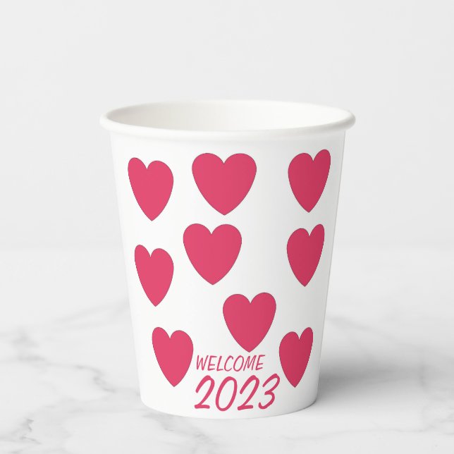 NEW YEAR 2023 PAPER CUP FOR PARTY CELEBRATION  (Back)