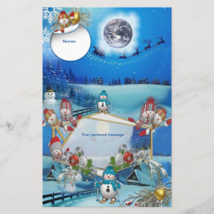 New Year 2023 winter card