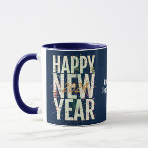 New year 2024 Firework Happy New years Eve Party Mug