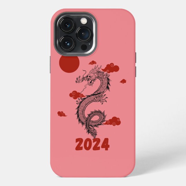 New Year 2024 iPhone Case (Back)
