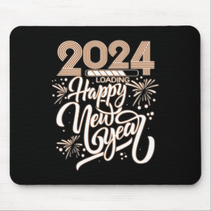 New Year 2024 Loading Mouse Mat
