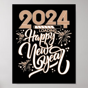 New Year 2024 Loading Poster
