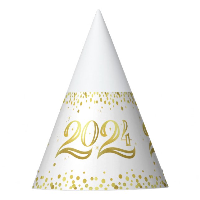 New Year 2024 Party Hat (Front)