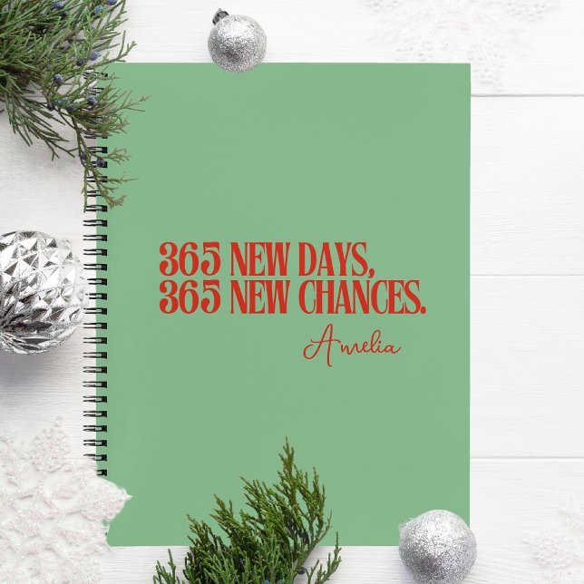  New Year 2025 Red Quotes Notebook (Creator Uploaded)