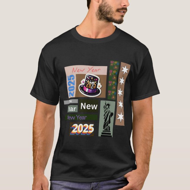 New Year 2025 T-Shirt (Front)