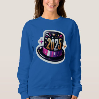 New year 2025 top hat