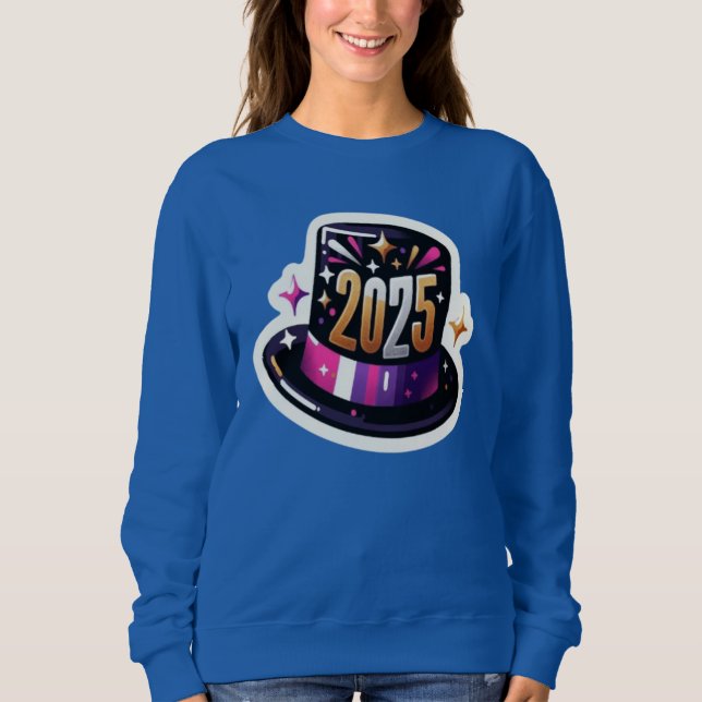 New year 2025 top hat (Front)