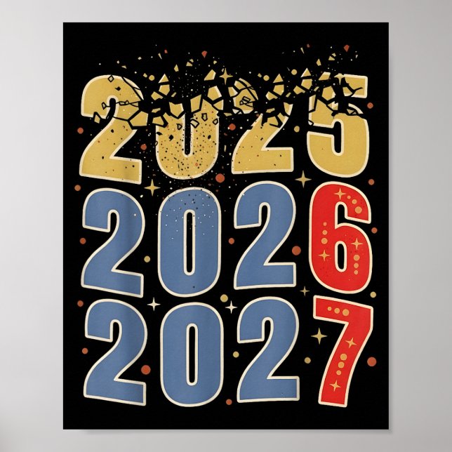 New Year 2026 67 Meme Six Seven Gen Alpha Slang 20 Poster (Front)