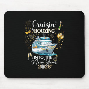 New Year 2026 Boozin' Cruisin' Outfit 1 Mouse Mat