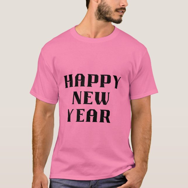 New Year 2026 Celebration T-Shirt (Front)