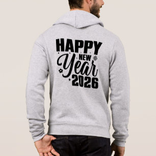 New Year 2026 Festive Greeting Design-65159 Hoodie