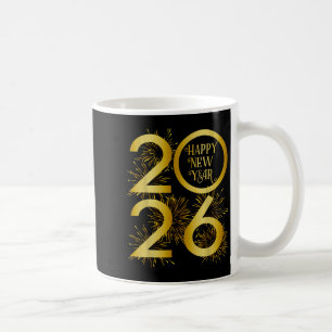 New Year 2026 Fireworks - Happy New Year 2026 Coffee Mug