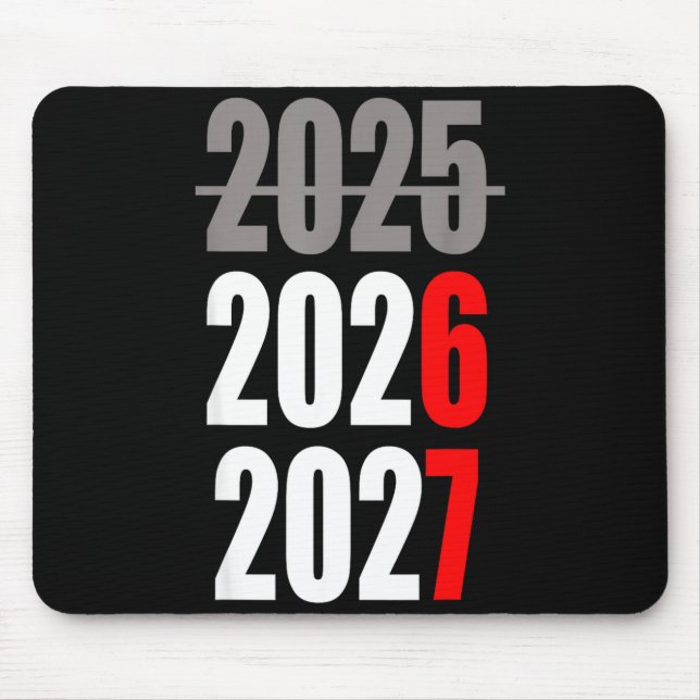 New Year 2026 Funny 67 New Year's Eve Party  Mouse Mat (Front)