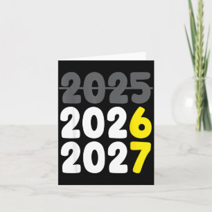 New Year 2026 Funny Six Seven 67 Meme Gen Alpha Sl Card