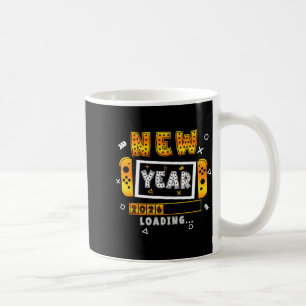 New Year 2026 Loading Video Gamers New Years Eve P Coffee Mug