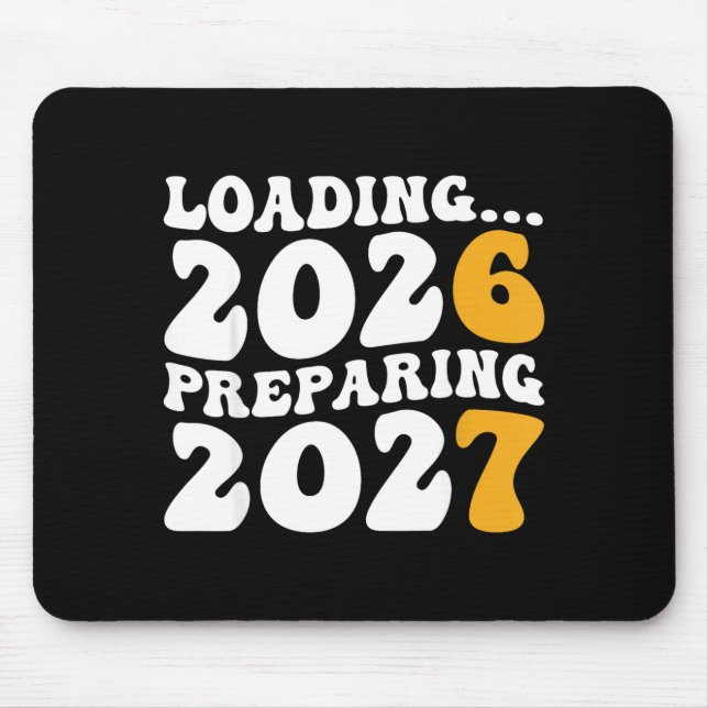 New Year 2026 Shirt Funny 67 Meme Six Seven  Mouse Mat (Front)