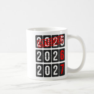 New Year 67 Six Seven Countdown New Year 2026 2027 Coffee Mug