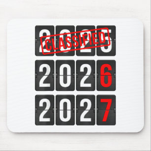 New Year 67 Six Seven Countdown New Year 2026 2027 Mouse Mat