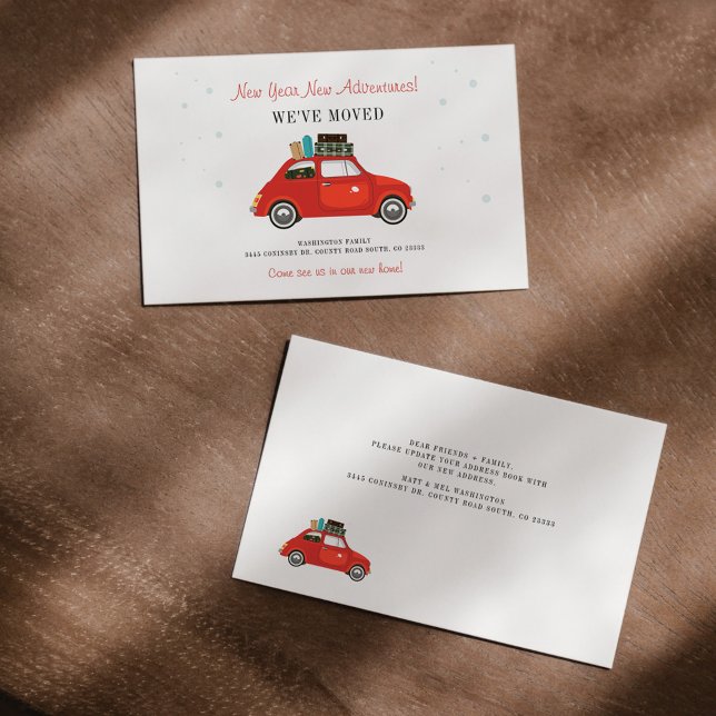 New Year Adventure New Address Moving Announcement (Creator Uploaded)