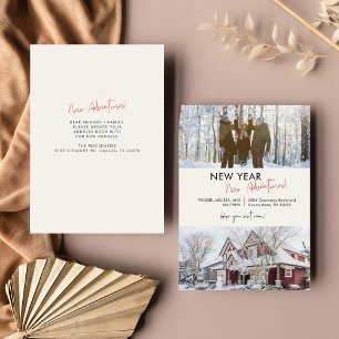New Year Adventures Home Change of Address Moving Card