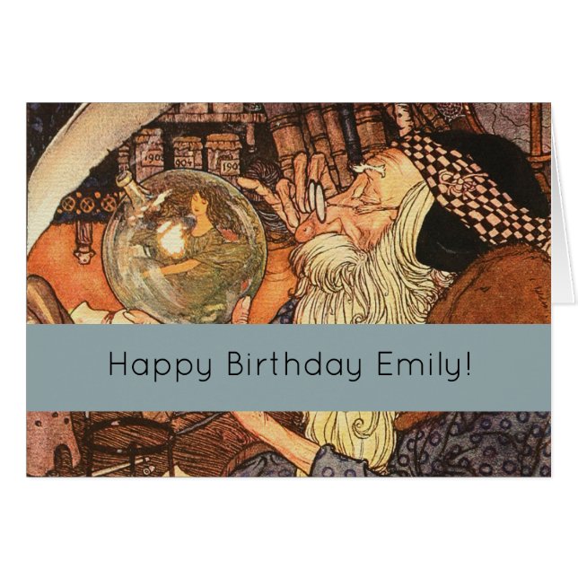 New Year Antique Father Time  (Front Horizontal)