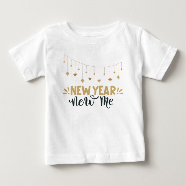 New Year  Baby T-Shirt (Front)