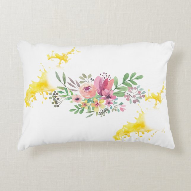 New Year Brushed Polyester Decorative Cushion (Front)