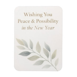 New year calendar  magnet