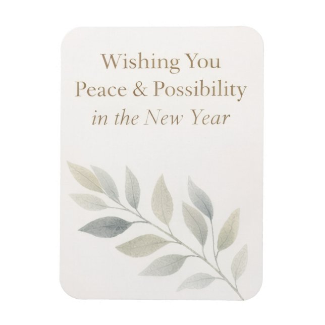 New year calendar  magnet (Vertical)