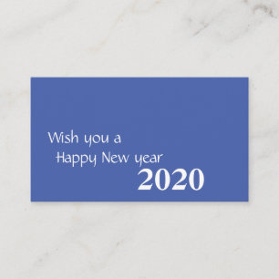 New year card