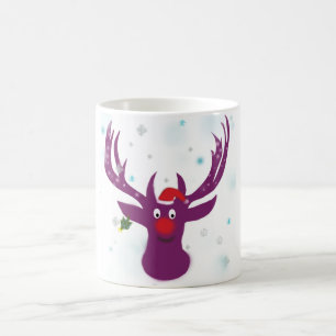 New Year Cartoon  Classic White Mug