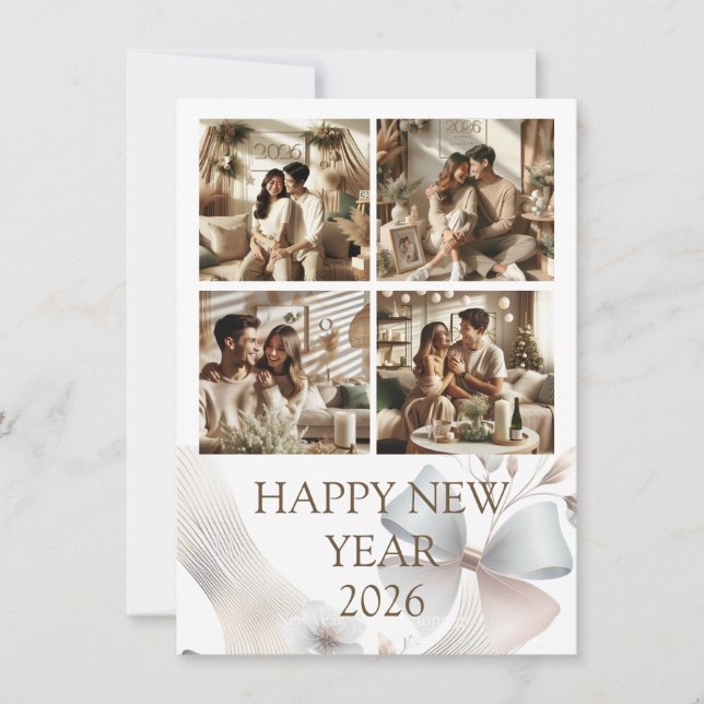 New Year Celebration Card | Couple Card (Front)
