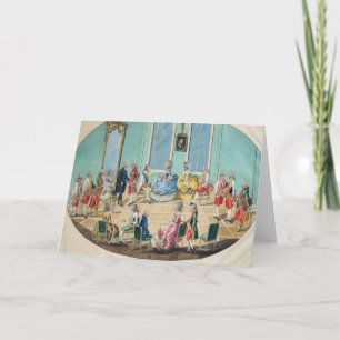 New Year celebration in Vienna in 1782, 1783 Holiday Card