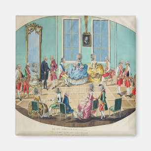New Year celebration in Vienna in 1782, 1783 Magnet