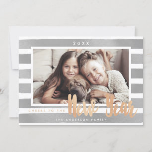 New Year Cheer - photo card