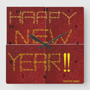 NEW YEAR CLOCK