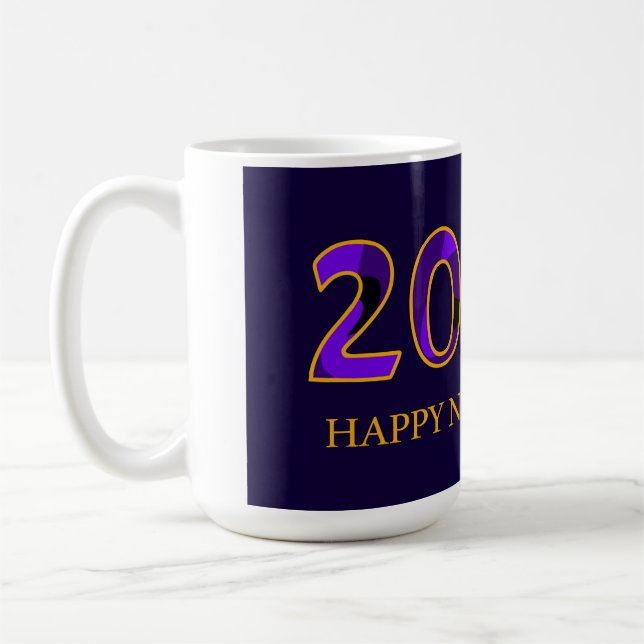New year  coffee mug (Left)