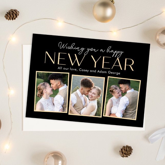 New Year Collage Editable Colour Holiday Photo Car (Creator Uploaded)