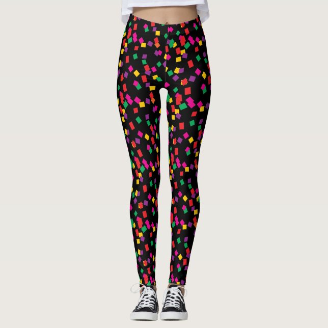 New Year Confetti Leggings (Front)