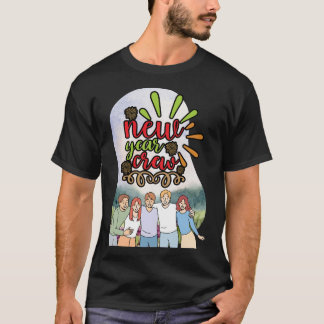 New Year Crew Group of Friends T-Shirt