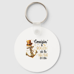 New Year Cruise 2026 Nye Boozing Cruisin' Group Ou Key Ring