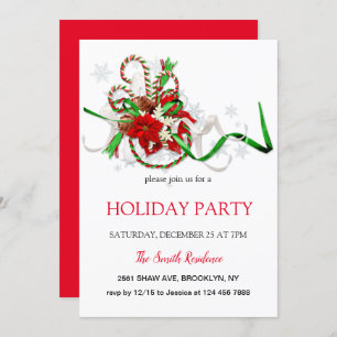 New Year decoration loli pop, Christmas star Invitation