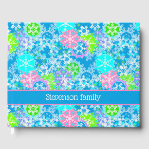 New year design guest book