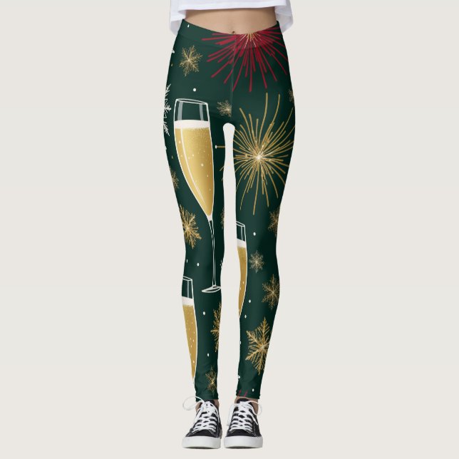 New Year Eve Leggings (Front)