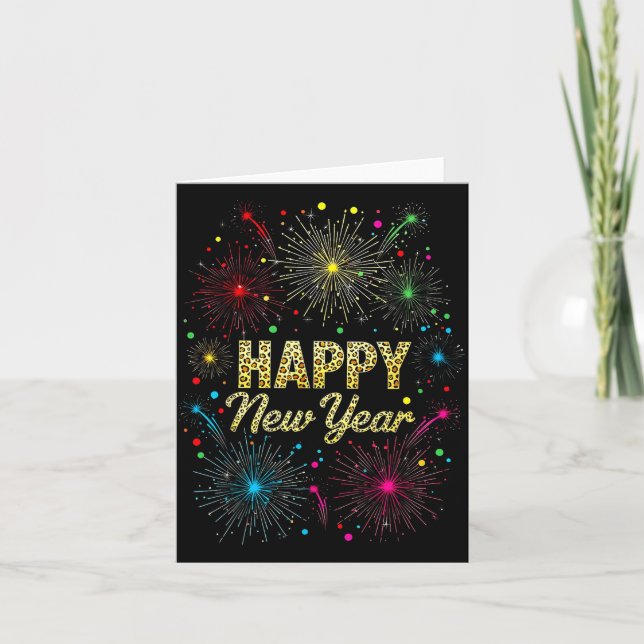 New Year Eve Party Supplies Nye 2026 Happy New Yea Card (Front)